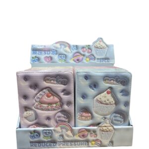 CUADERNO 3D POSTRE 18X13 CM 370345