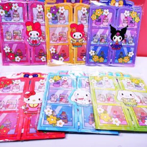 LIBRO PLANCHA STICKERS PARA VESTIR SANRIO
