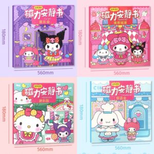 LIBRO IMANTADO SILENCIOSO STICKER  SANRIO