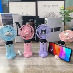 VENTILADOR CON PORTA CELULAR SE DOBLA  SANRIO