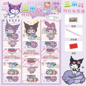 KIT PINTURA DIAMANTE DIAMOND SANRIO X20