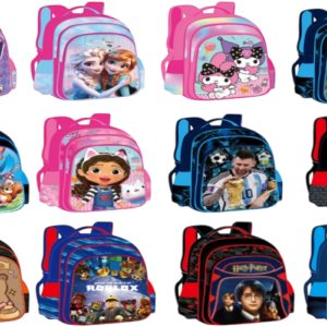 MOCHILA 3 CIERRES 3D  016310