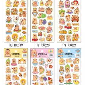 STICKER RELIEVE CAPIBARA