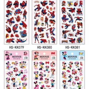 STICKER RELIEVE SPIDERMAN