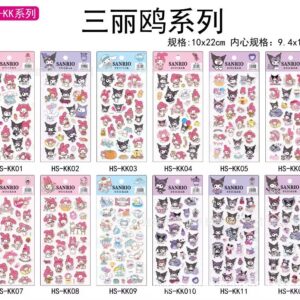 STICKER RELIEVE SANRIO