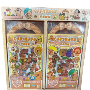 STICKER VALIJA CAPIBARA X CAJA DE 40PCS