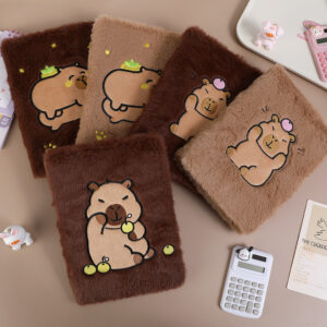 CUADERNO PELUCHE CAPIBARA