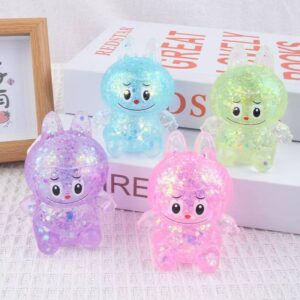 SQUISHY TRASPARENTE LABUBU