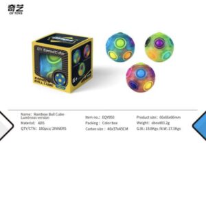 PELOTA RAINBOW FLUOCENTE A231144