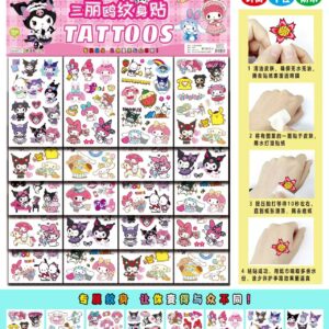 TATUAJES TEMPORAER SANRIO