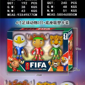 MUNECO MUNDIAL X 3 CAJA 252045