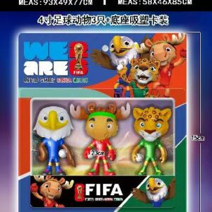 MUNECO MUNDIAL X 3 BLISTER 252038