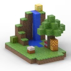 BLOQUE IMANTADO CATARATA 128PCS ABD404 TZ059