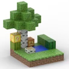 BLOQUE IMANTADO MINI BOSQUE 48PCS ABD401 TZ039