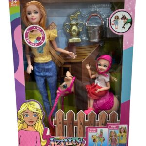 MUNECA CON CABALLITO 303175