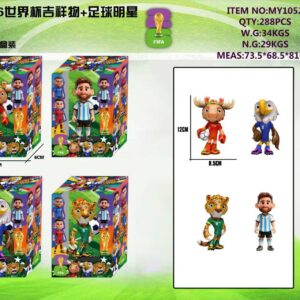 MUNECO MUNDIAL X 1 CAJA 003691