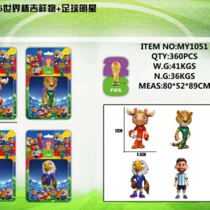 MUNECO MUNDIAL X 1 BLISTER  003684