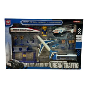SET VEHICULO AVION TREN 310302